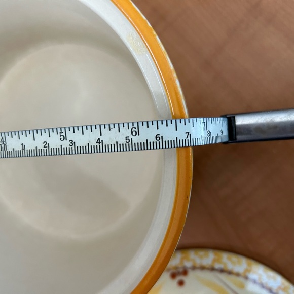 temptations bakeware presentable ovenware old world yellow Tara casserole set - Picture 5 of 6